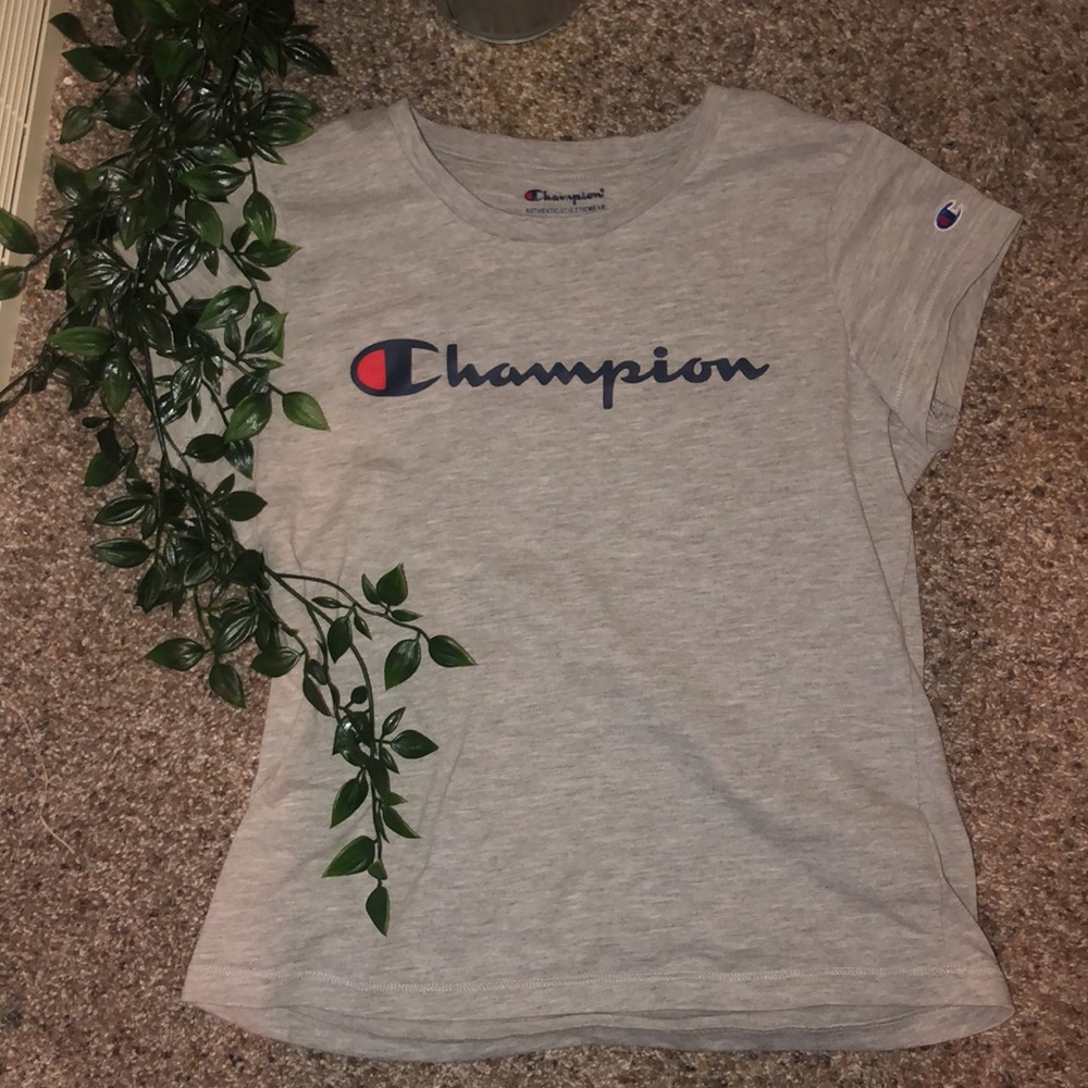 Large Champion Tight Tee Shirt